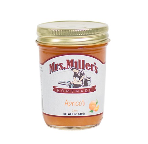 Jam - Apricot Mrs. Miller's 9 oz
