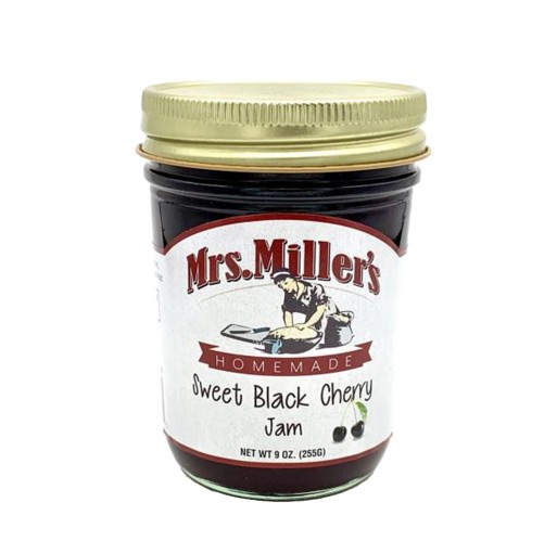 Jam - Black Cherry Mrs. Miller's 9 oz