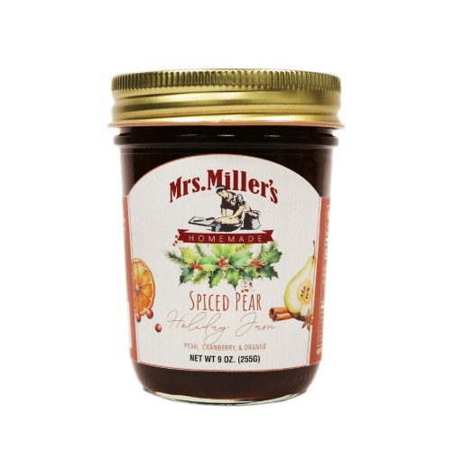 Jam - Spiced Pear Mrs. Miller's 9 oz