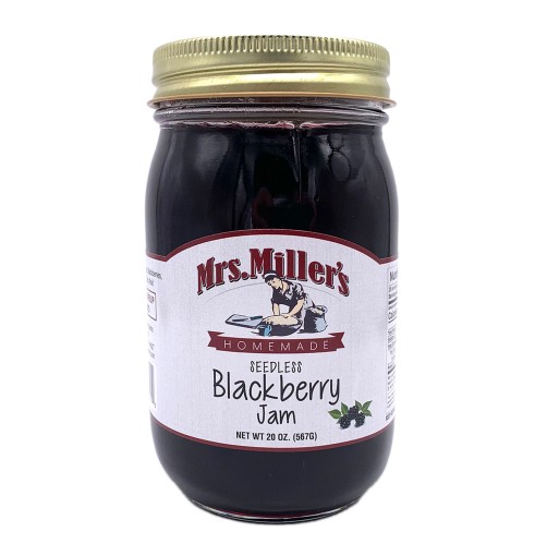 Jam - Seedless Blackberry Mrs. Miller's 20 oz