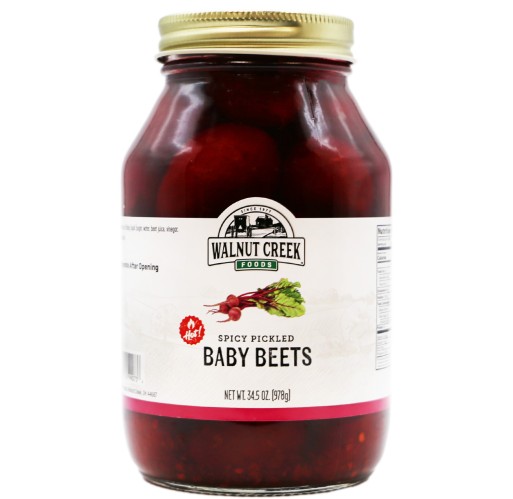 Beets - Spicy Baby Pickled WC Quarts