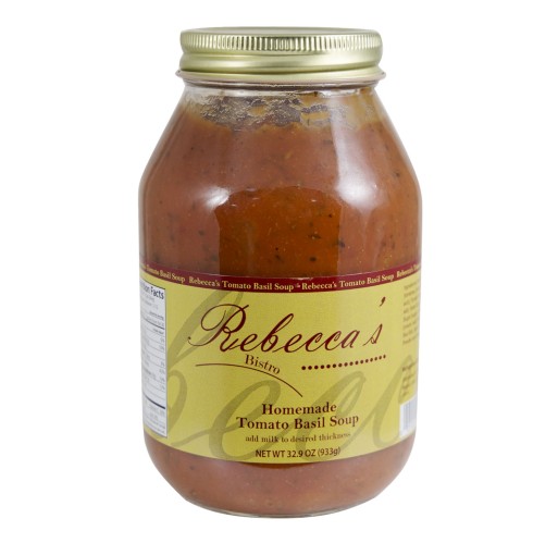 Soup - Tomato Basil Rebecca`s Quarts