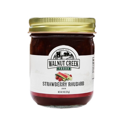 Jam - Strawberry Rhubarb WC 9 oz