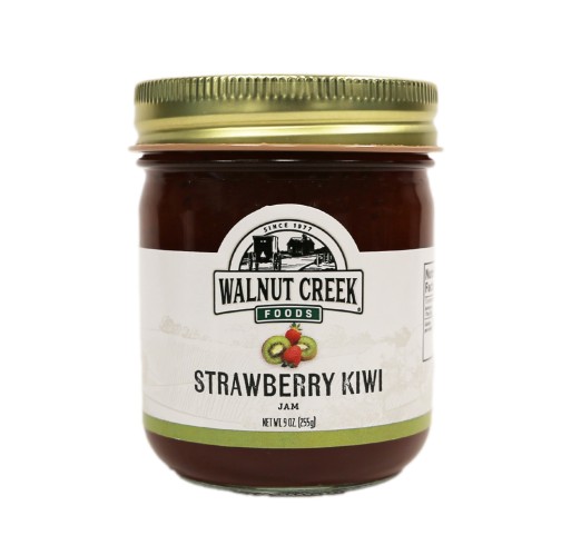 Jam - Strawberry Kiwi WC 9 oz | Walnut Creek Foods