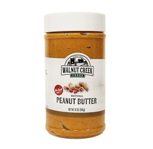 Peanut Butter - Natural No Salt WC 12 oz