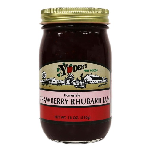Jam - Strawberry Rhubarb YFF Pints