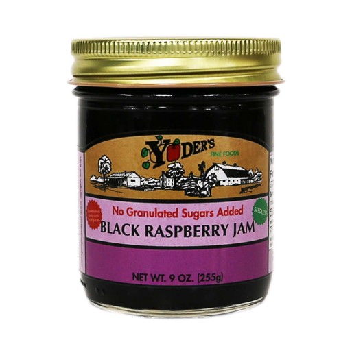 Jam - Seedless NGSA Black Raspberry YFF 9 oz