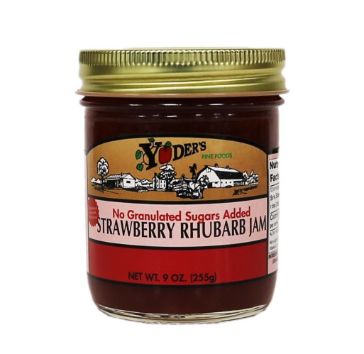 Jam - NGSA Strawberry Rhubarb YFF 9 oz