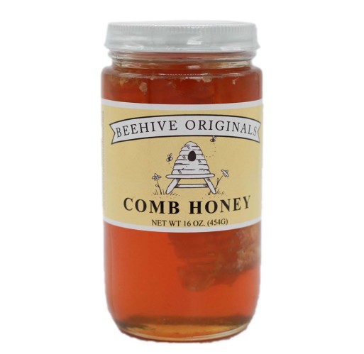 Honey - Comb in a Jar Beehive Originals