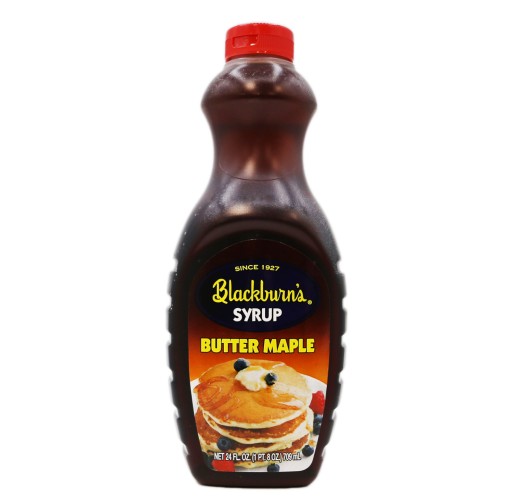 Syrup - Butter Maple Blackburns 24 oz