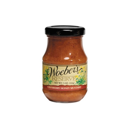 Mustard - Cranberry Honey Woeber`s 5 oz