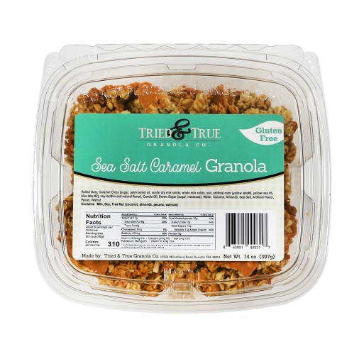 Cereal - Sea Salt Caramel Granola TT 14 oz