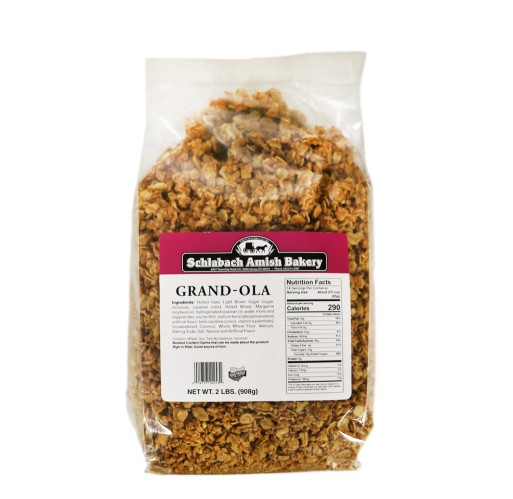 Cereal - Grand-ola Granola Schlabach's 2 lb
