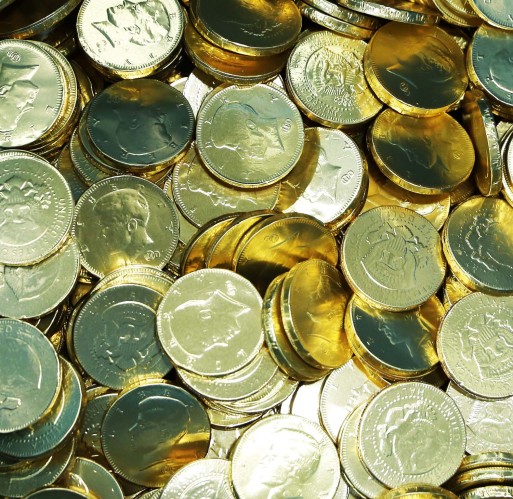 Milk Chocolate - Coins (Half Dollar)