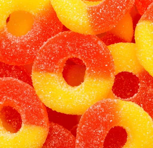Gummy - Peach Rings Albanese