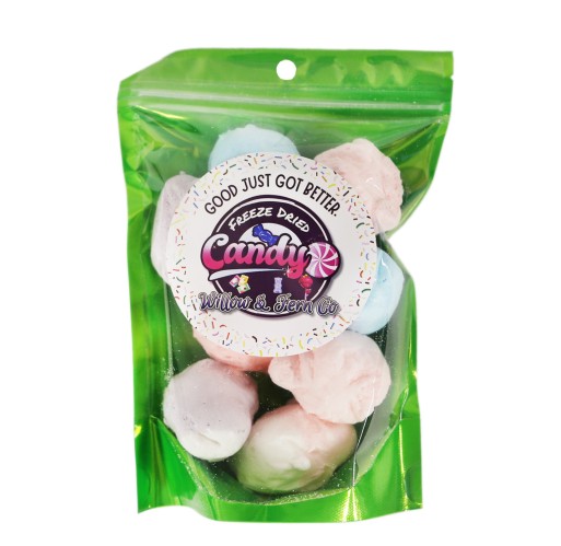 Candy - Freeze Dried Berries + Cream Taffy Bites Willow&Fern
