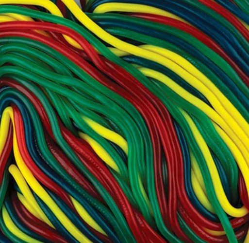 Licorice - Rainbow Shoelace