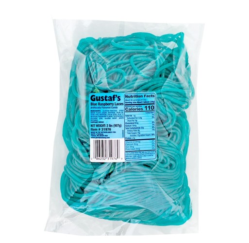 Licorice - Blue Raspberry Shoelace