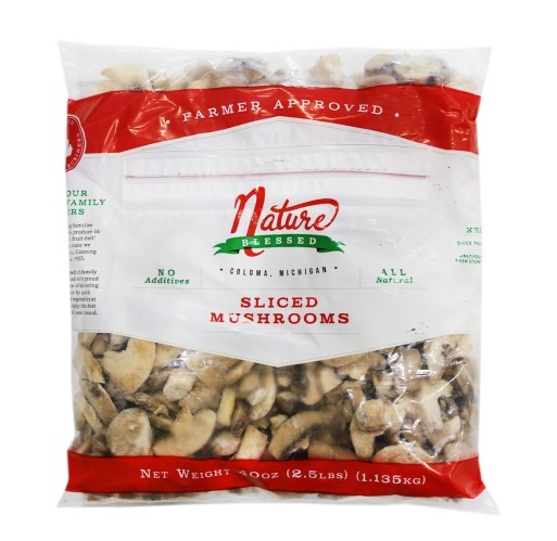 FZ Vegetable - Sliced Mushrooms 40 oz