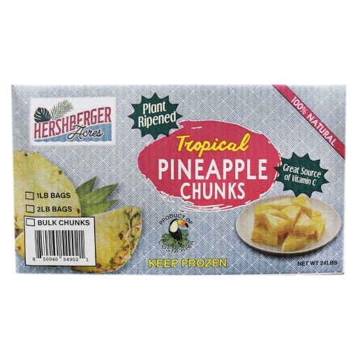FZ Fruit - Pineapple Chunks Hershberger 1 lb | Walnut Creek Foods