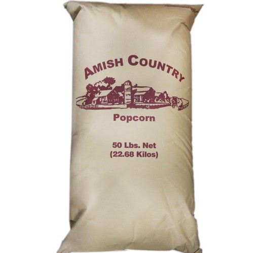 Popcorn - Medium White Hulless 50 lb