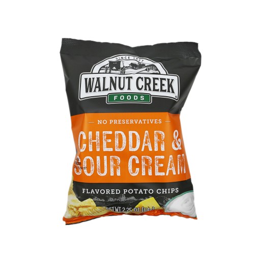 Potato Chips - Single Serve Cheddar & Sour Cream WC