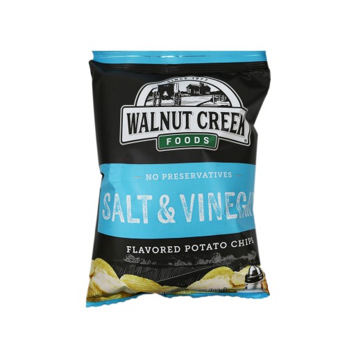 Potato Chips - Single Serve Salt & Vinegar WC
