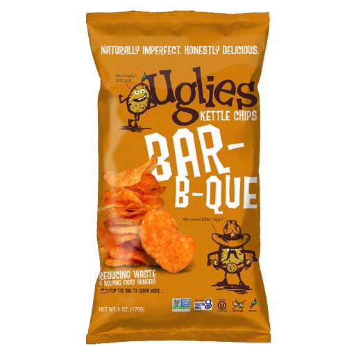 Potato Chips - Uglies Kettle-Cooked BBQ 6 oz