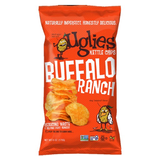 Potato Chips - Uglies Kettle-Cooked Buffalo Ranch 6 oz