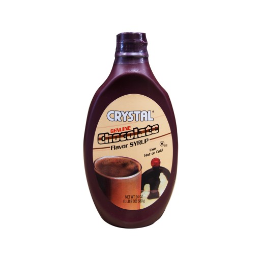 Chocolate Syrup - Crystal 12/24 oz
