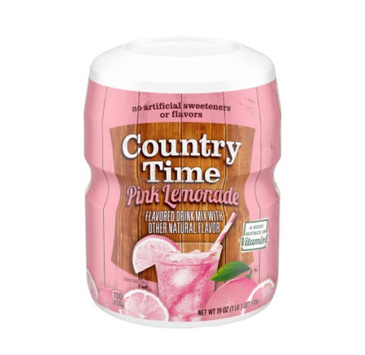 Lemonade - Pink Country Time 19 oz