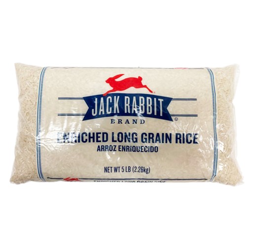 Rice - Long Grain White Jack Rabbit 5 lb