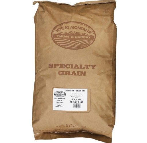 Wheat - Cracked 9-Grain Mix 50 lb