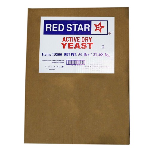 Yeast - Dry Active Red Star 50 lb