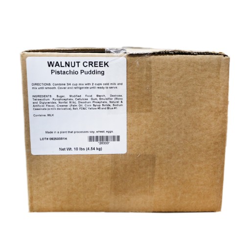 Pudding - Pistachio Instant 10 lb