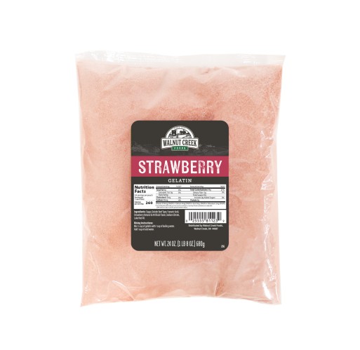 Gelatin - Strawberry WC 24 oz