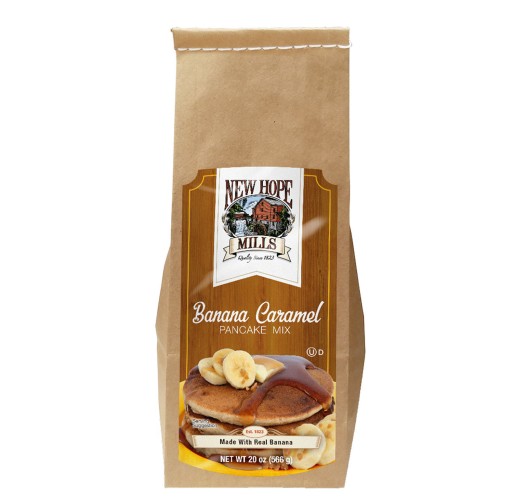 Mix - Banana Caramel Pancake Mix NH 12/20 oz