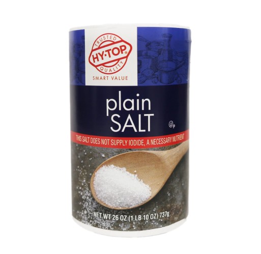 Salt - Plain 26 oz HY-TOP