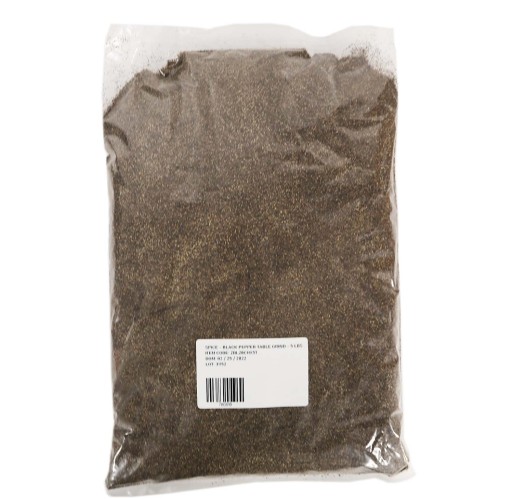 Spice - Black Pepper Table Ground 5 lb