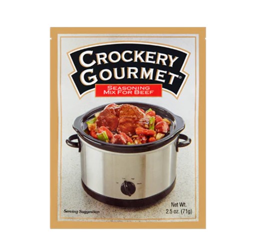 Seasoning - Beef Crockery Gourmet 2.5 oz