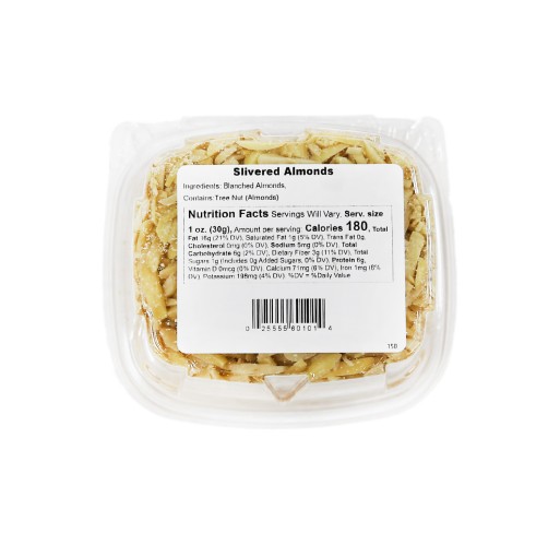 Tub - Almonds Slivered
