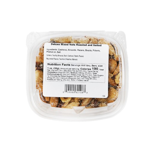 Tub - Mixed Nuts Deluxe Roasted & Salted