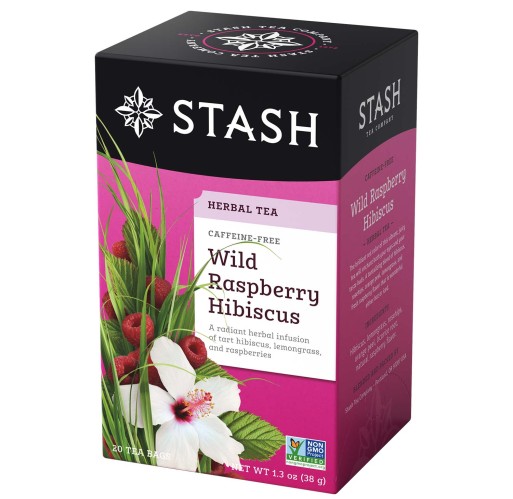 Tea - Stash Wild Raspberry Hibiscus 6/20 ct