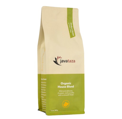 Coffee - Organic House Blend Ground 12 oz