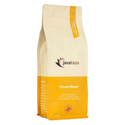 Coffee - Javataza House Blend Whole Bean 12 oz