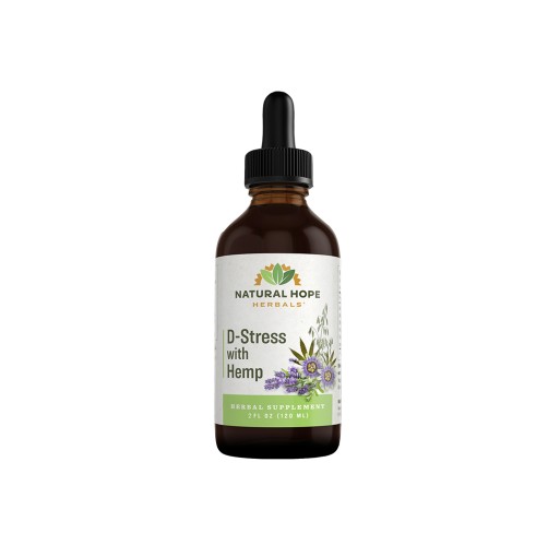 Herbal Extract - D-Stress with Hemp NHH 2 oz