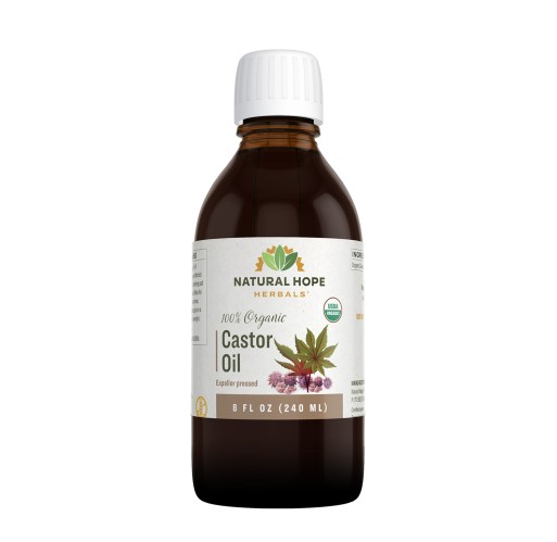Herbal Oil - Castor NHH 8 oz