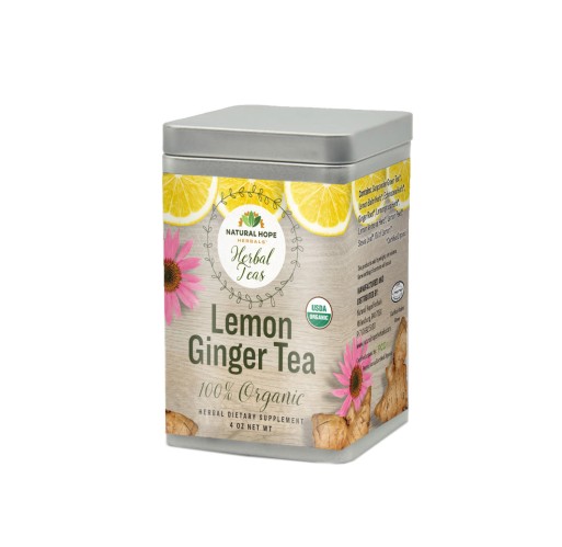 Herbal Tea - Lemon Ginger Canister