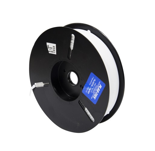 Plastic/Paper Twist Tie Spools WHITE