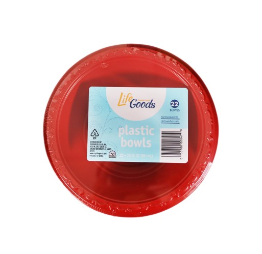 Bowls - Red LifeGoods 20 oz